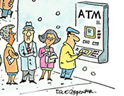 Christmas at the ATM